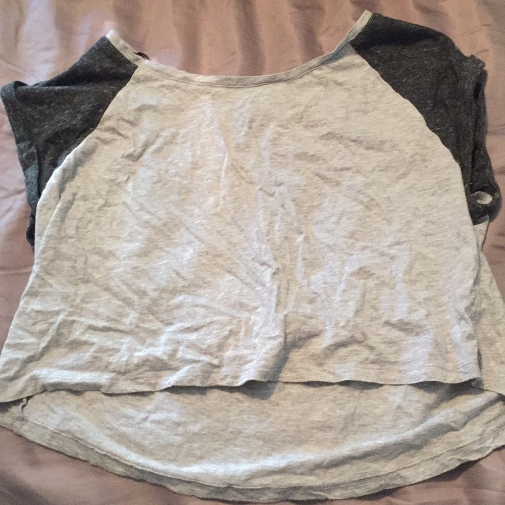 Colorblock Crop Top